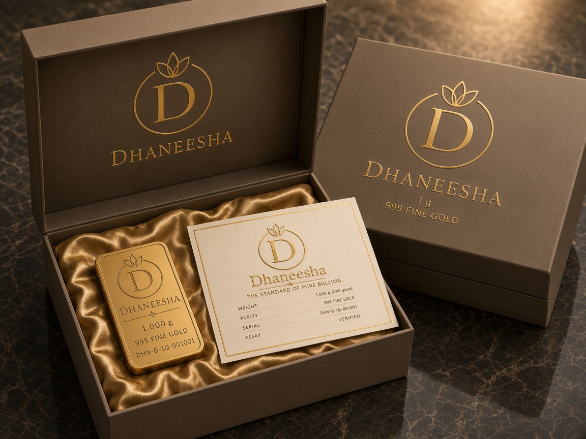 Dhaneesha Gold Bar 1.000 g