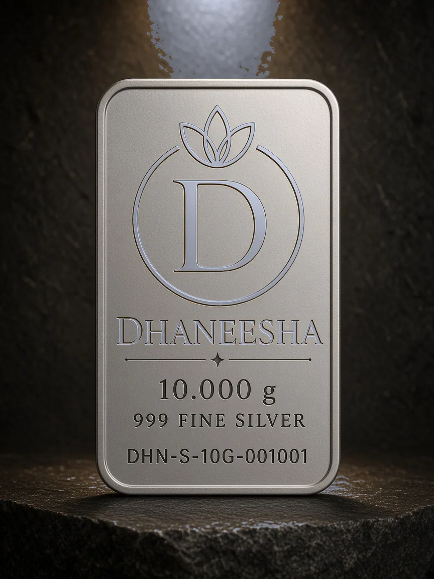 Dhaneesha Silver Bar, 10.000 g