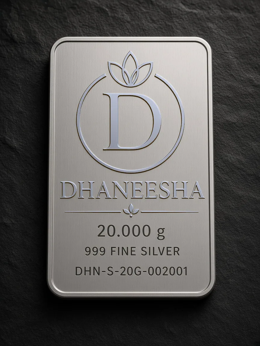 Dhaneesha Silver Bar, 20.000 g