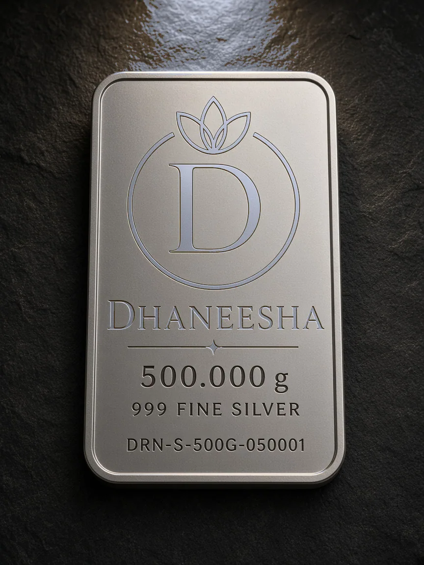 Dhaneesha Silver Bar, 500.000 g