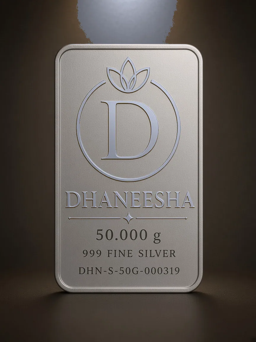Dhaneesha Silver Bar, 50.000 g